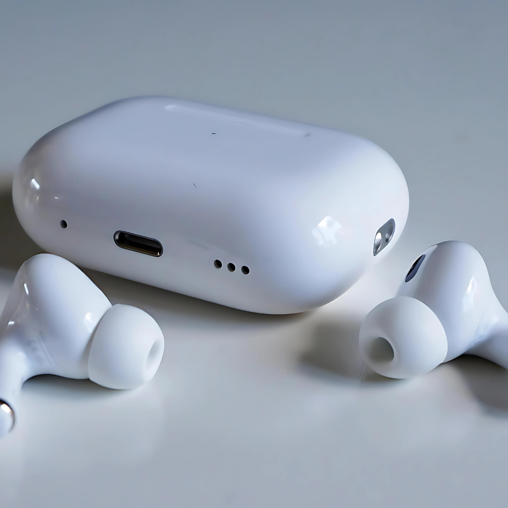 AirPods Pro 2 ANC – Bluetooth 5.3 Wireless Earbuds with Type-C Charging, Active Noise Cancellation, Premium Sound & High Bass | Type C input Charging - Image 4